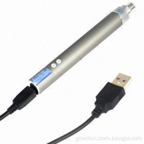 eGo-V Electronic Cigarette Rechargeable Battery, Variable Voltage and 1,200mAh Capacity